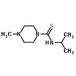 CAS#: 827590-72-7, N-Isopropyl-4-methyl-1-piperazinecarbothioamide