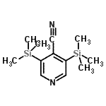 CAS 登录号：827616-49-9， 3,5-二(三甲基硅烷基)异烟腈