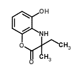 CAS#: 828246-28-2, 3-Ethyl-5-hydroxy-3-methyl-3,4-dihydro-2H-1,4-benzoxazin-2-one