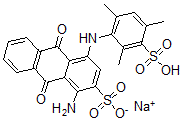 CAS#: 82944-37-4, Sodium 1-Amino-9,10-Dioxo-4-[(2,4,6-Trimethyl-3-Sulfophenyl)Amino]Anthracene-2-Sulfonate