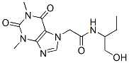 CAS#: 82951-56-2, 1,2,3,6-Tetrahydro-N-(1-(Hydroxymethyl)Propyl)- 1,3-Dimethyl-2,6-Dioxo-7H-Purine-7-Acetamide