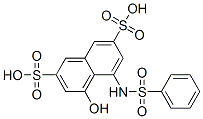 CAS#: 83-22-7, 4-Hydroxy-5-[(Phenylsulphonyl)Amino]Naphthalene-2,7-Disulphonic Acid