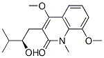 CAS 登录号：83-58-9， 3-[(2R)-2-羟基-3-甲基-丁基]-4,8-二甲氧基-1-甲基-喹啉-2-酮