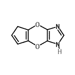CAS#: 830357-28-3, 1H,5H-Cyclopenta[5,6][1,4]dioxino[2,3-d]imidazole