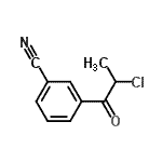 CAS 登录号：83070-13-7， 3-(2-氯丙酰基)苯甲腈
