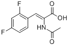 CAS 登录号：831191-80-1， 2-乙酰氨基-3-(2,4-二氟苯基)丙烯酸