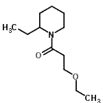CAS#: 831213-76-4, 3-Ethoxy-1-(2-ethyl-1-piperidinyl)-1-propanone