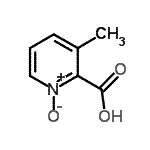 CAS 登录号：83199-81-9， 3-甲基-2-吡啶羧酸1-氧化物