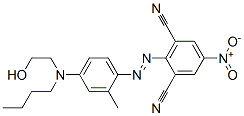 CAS#: 83249-48-3, 2-[[4-[Butyl(2-Hydroxyethyl)Amino]-2-Methylphenyl]Azo]-5-Nitrobenzene-1,3-Dicarbonitrile