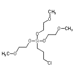 CAS#: 83315-76-8, 6-(3-Chloropropyl)-6-(2-methoxyethoxy)-2,5,7,10-tetraoxa-6-silaundecane