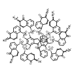 CAS#: 83346-78-5, Methylenebis-6-benzoylbenzene-5,1,2,3,4-pentayl octakis(6-diazo-5-oxo-5,6-dihydro-1-naphthalenesulfonate)