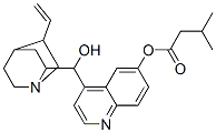 CAS#: 83348-48-5, [4-[(5-Ethenyl-1-Azabicyclo[2.2.2]Oct-7-Yl)-Hydroxy-Methyl]Quinolin-6- Yl] 3-Methylbutanoate