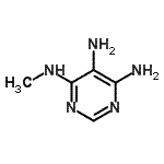 CAS#: 83366-44-3, N<sup>4</sup>-Methyl-4,5,6-pyrimidinetriamine