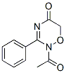 CAS 登录号：83395-43-1， 2-乙酰基-3-苯基-1,2,4-恶二嗪-5-酮