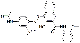 CAS#: 83399-79-5, 4-[[4-(Acetylamino)-2-Nitrophenyl]Azo]-3-Hydroxy-N-(2-Methoxyphenyl)Naphthalene-2-Carboxamide