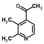 CAS 登录号：83402-07-7， 1-(2,3-二甲基-4-吡啶基)乙酮