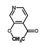 CAS 登录号：83431-02-1， 1-(3-甲氧基-4-吡啶基)乙酮
