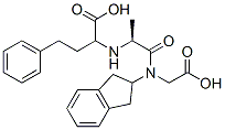 CAS#: 83435-65-8, N-(N-(1-Carboxy-3-Phenylpropyl)Alanyl)-N-(Indan-2-Yl)Glycine