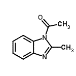 CAS#: 83440-33-9, 1-(2-Methyl-1H-benzimidazol-1-yl)ethanone