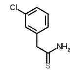 CAS#: 834861-72-2, 2-(3-Chlorophenyl)ethanethioamide