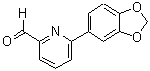 CAS 登录号：834884-78-5， 6-(1,3-苯并二氧戊环-5-基)-2-吡啶甲醛
