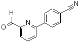 CAS 登录号：834884-79-6， 4-(6-甲酰基吡啶-2-基)苯甲腈
