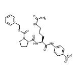 CAS#: 83575-44-4, 1-[(Benzyloxy)carbonyl]-L-prolyl-N<sup>5</sup>-carbamoyl-N-(4-nitrophenyl)-L-ornithinamide