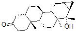 CAS 登录号：83606-93-3， 18-羟基-18-甲基-16,17-亚甲基-D-高雄甾烷-3-酮