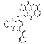 CAS#: 83721-58-8, N-{4-[(10-Bromo-6,12-dioxo-6,12-dihydronaphtho[7,8,1,2,3-nopqr]tetraphen-4-yl)amino]-9,10-dioxo-9,10-dihydro-1-anthracenyl}benzamide