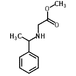CAS 登录号：83732-50-7， 甲基N-(1-苯基乙基)甘氨酸酯