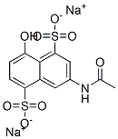 CAS 登录号：83732-67-6， 3-(乙酰氨基)-8-羟基萘-1,5-二磺酸二钠