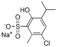 CAS 登录号：83732-70-1， 6-氯-3-羟基-4-异丙基甲苯-2-磺酸钠