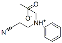 CAS#: 83763-40-0, N-(2-Cyanoethyl)-N-Ethylanilinium Acetate