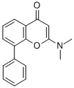 CAS 登录号：83767-03-7， 2-(二甲基氨基)-8-苯基-4H-1-苯并吡喃-4-酮
