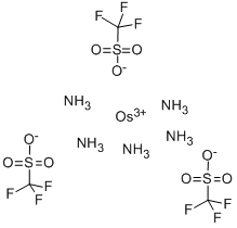 CAS 登录号：83781-30-0， 五氨合(三氟甲烷磺酸)锇(III)三氟甲烷磺酸盐