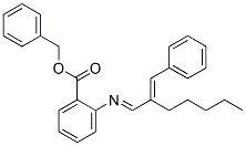 CAS 登录号：83803-49-0， 2-[[2-(苯基亚甲基)庚亚基]氨基]苯甲酸苄酯