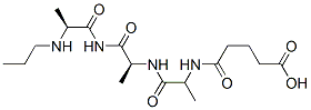 CAS#: 83808-39-3, 4-[[(1S)-1-[[(1S)-1-[[(2S)-2-Propylaminopropanoyl]Carbamoyl]Ethyl]Carbamoyl]Ethyl]Carbamoyl]Butanoic Acid