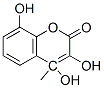 CAS#: 83808-56-4, 8-Hydroxy-4-Methyl-3,4-Dihydroxycoumarin