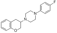 CAS#: 83823-55-6, 1-(3,4-Dihydro-2H-1-Benzopyran-3-Yl)-4-(4-Fluorophenyl)Piperazine
