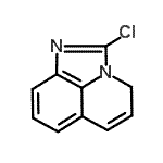 CAS 登录号：83848-85-5， 2-氯-4H-咪唑并[4,5,1-Ij]喹啉