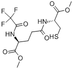 CAS 登录号：83851-50-7， N-(N-三氟乙酰基-L-gamma-谷氨酰)-L-半胱氨酸二甲酯