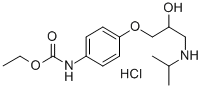 CAS#: 83855-51-0, (4-(2-Hydroxy-3-((1-Methylethyl)Amino)Propoxy)Phenyl)-Carbamic Acid Ethyl Ester Monohydrochloride