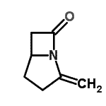 CAS 登录号：83890-10-2， 2-亚甲基-1-氮杂双环[3.2.0]庚烷-7-酮