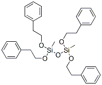 CAS#: 83918-67-6, 1,3-Dimethyl-1,1,3,3-Tetrakis(2-Phenylethoxy)-Disiloxane