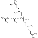 CAS#: 83918-70-1, {Tris[(3,7-dimethyl-6-octen-1-yl)oxy]methyl}silane