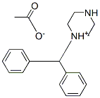CAS#: 83918-73-4, 1-Benzhydrylpiperazinium Acetate