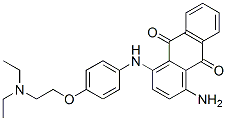 CAS#: 83968-81-4, 1-Amino-4-[4-[(2-Diethylamino)Ethoxy]Phenylamino]Anthraquinone