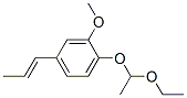 CAS 登录号：84029-92-5， 2-(1-乙氧基乙氧基)-5-(1-丙烯基)苯甲醚
