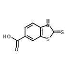 CAS#: 84092-99-9, 2-Thioxo-2,3-dihydro-1,3-benzothiazole-6-carboxylic acid