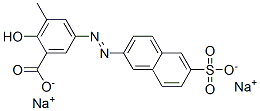 CAS#: 84100-01-6, Disodium 3-Methyl-5-[(6-Sulphonato-2-Naphthyl)Azo]Salicylate